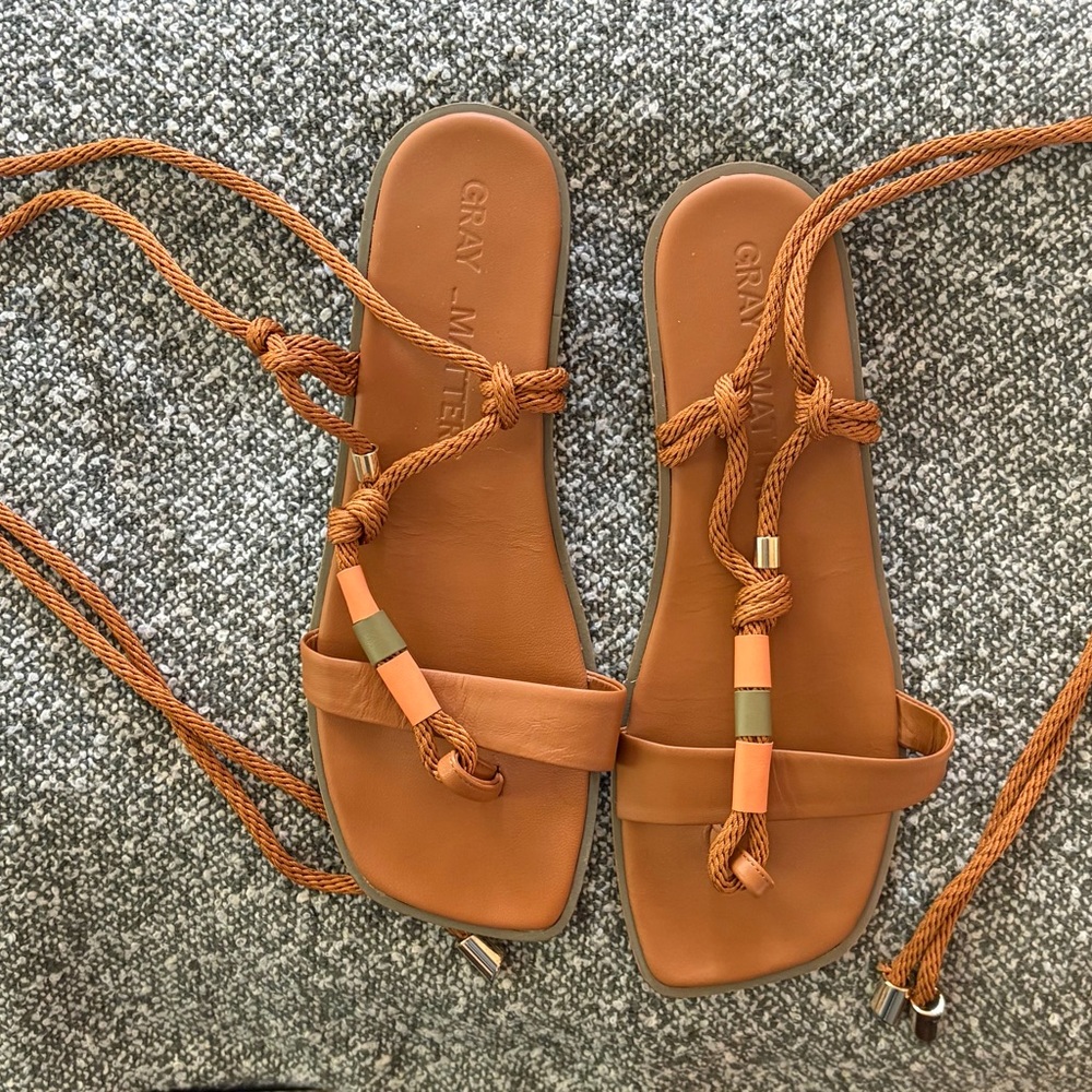 Gray Matters Women's Brown Sandals